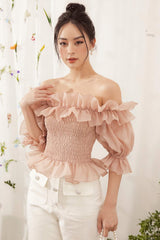 Wide-Leg High-Waisted Silk Pants with Front Patch Pockets and Button Detailing