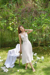 Charlotte Lace Mini Slip Dress