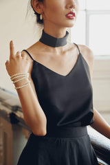 Silk midi skirt with flowing silhouette and high-waist design for timeless feminine elegance