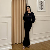 高腰阔腿真丝裤,优雅剪裁,适合晚装和正式场合