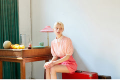 High-Waisted Linen Shorts with Tailored Waistband