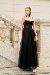 Kristen Maxi Bustier Tulle Dress