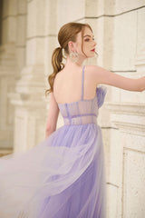 Kristen Maxi Bustier Tulle Dress