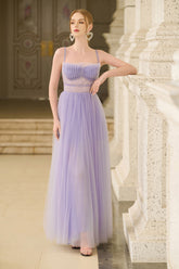 Kristen Maxi Bustier Tulle Dress