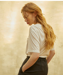 Relaxed-Fit Cotton T-Shirt with Soft Touch and Lightweight Feel for Effortless Everyday Elegance