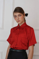 Flowy Silk Midi Skirt with High Waistband and Soft A-Line Silhouette for Women