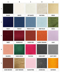 Chemisier froncé en lin à manches longues et taille élastique